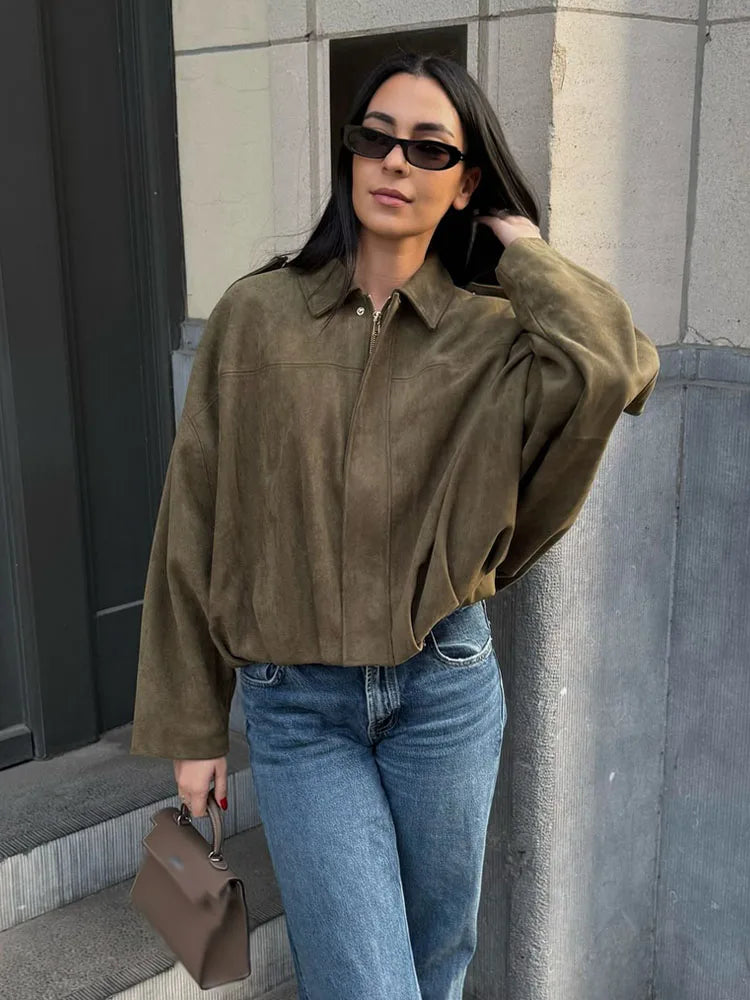 Sady Classic Suede Jacket