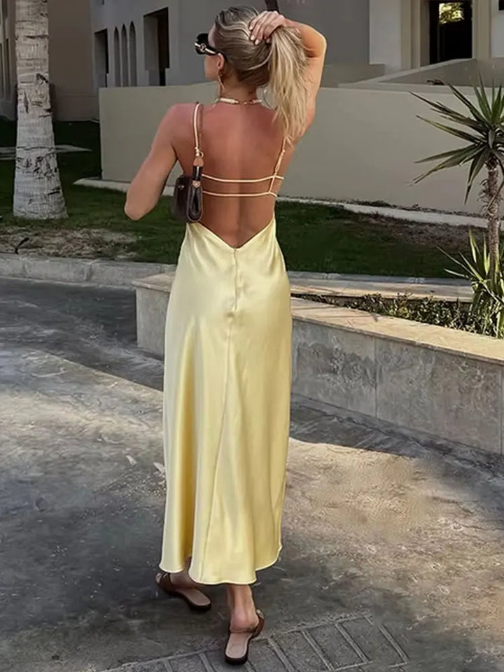Satin Slip Dress