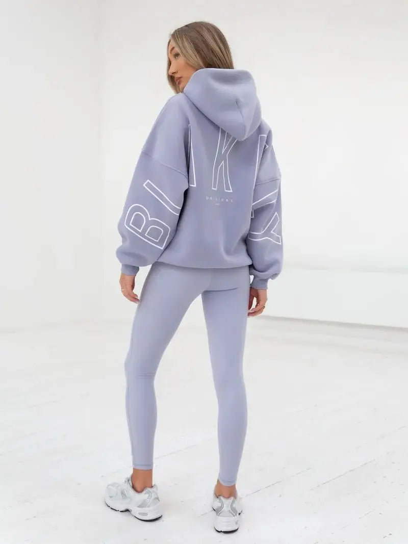 BLAKE Oversized Cropped Hoodie