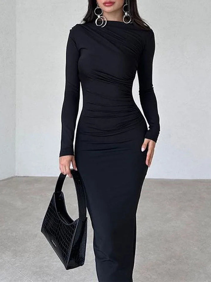 Dunja Long Sleeve Bodycon Maxi Dress