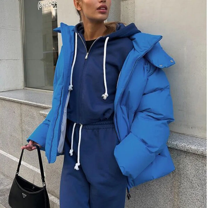 Amie Oversized Hooded Puffer Jacket