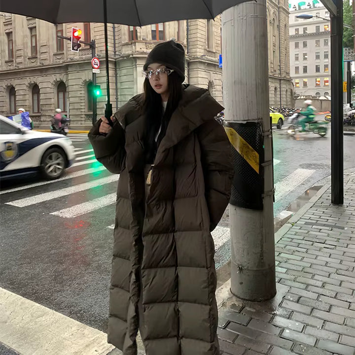 Aleya Long Oversized Puffer Coat