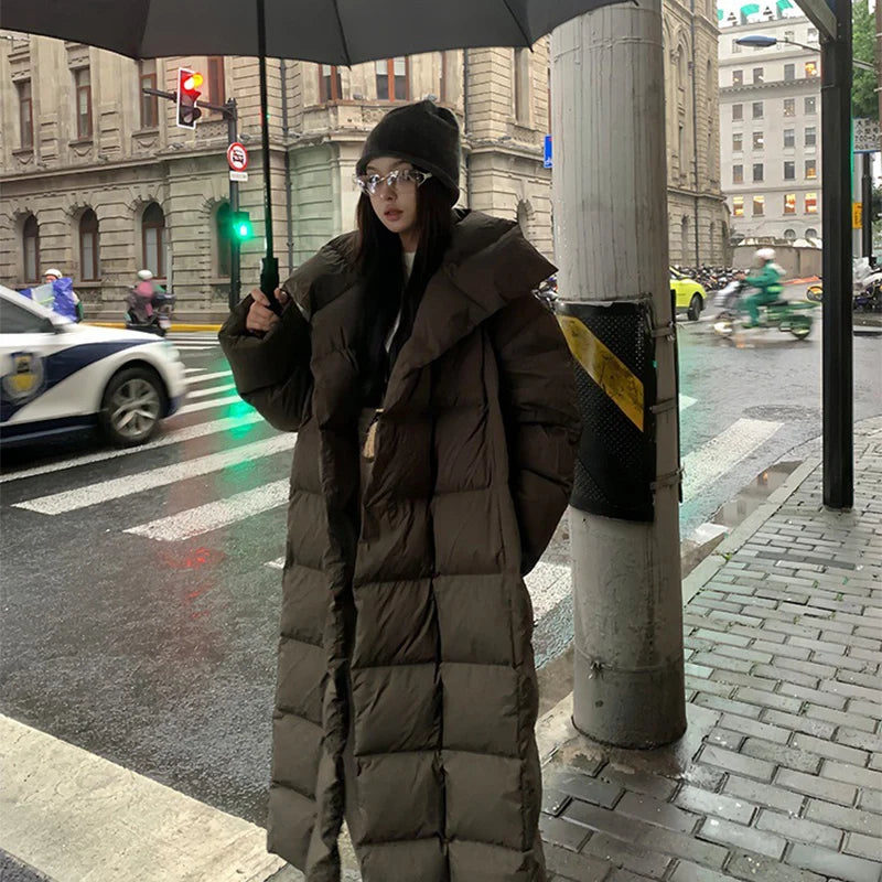 Aleya Long Oversized Puffer Coat