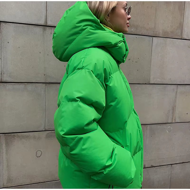 Amie Oversized Hooded Puffer Jacket