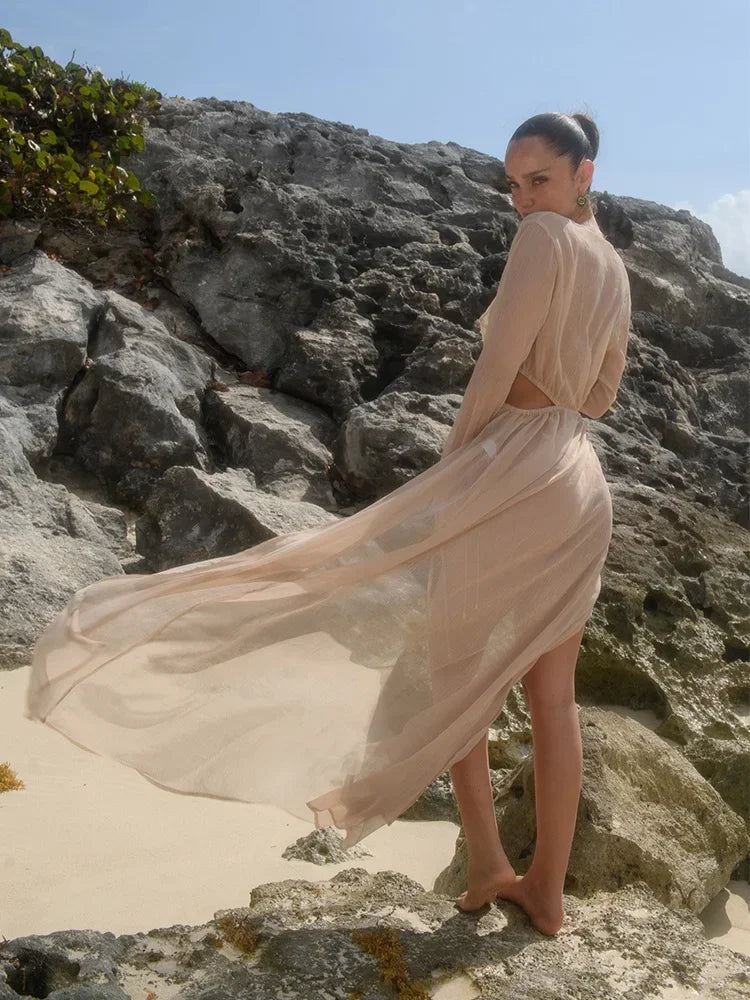 Flora Beach Cover-Up