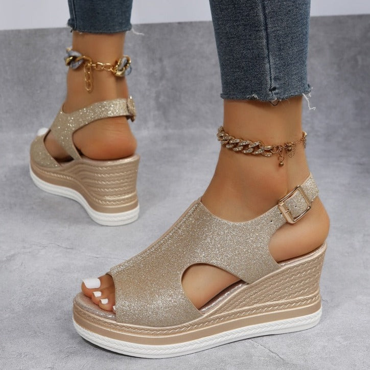 Marivelle - Easygoing Wedge Sandals