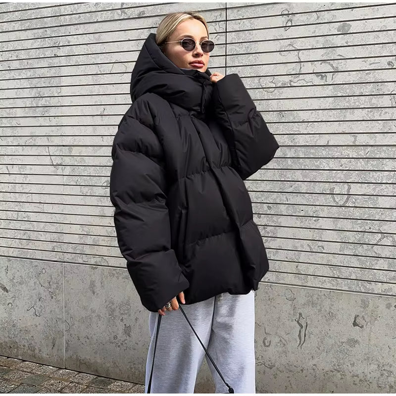 Amie Oversized Hooded Puffer Jacket