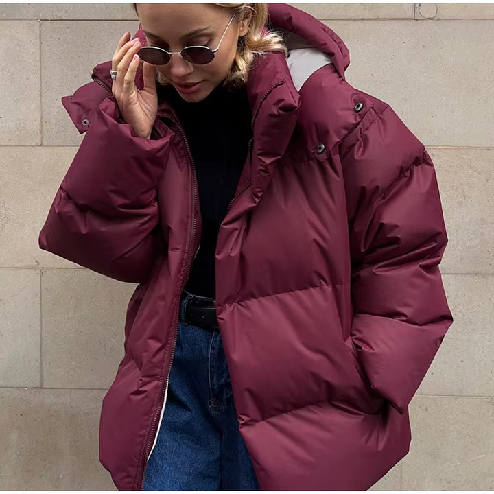 Amie Oversized Hooded Puffer Jacket
