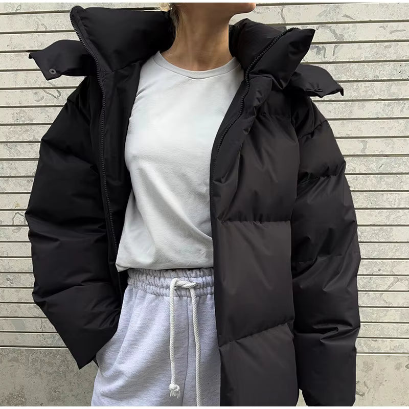 Amie Oversized Hooded Puffer Jacket