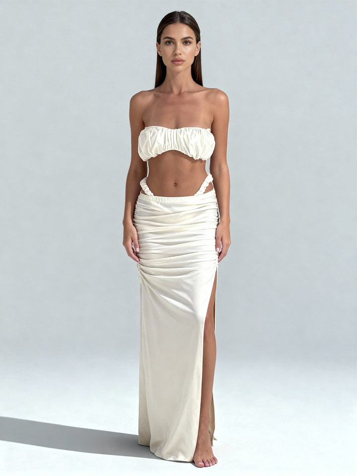 Santorini Sunset 3-Piece Skirt Set