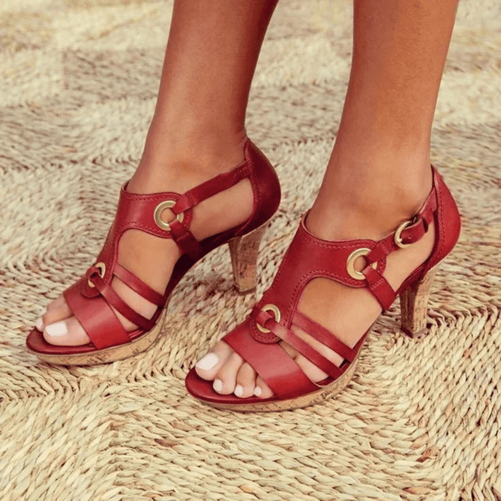 BELLA - Stylish and Comfortable Heeled Sandals