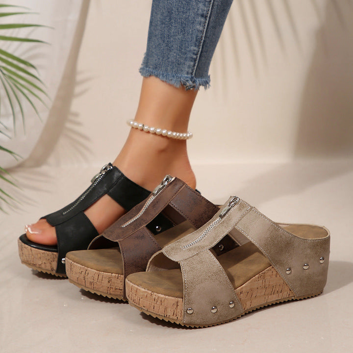 Laurelle - Chic Wedge Sandals