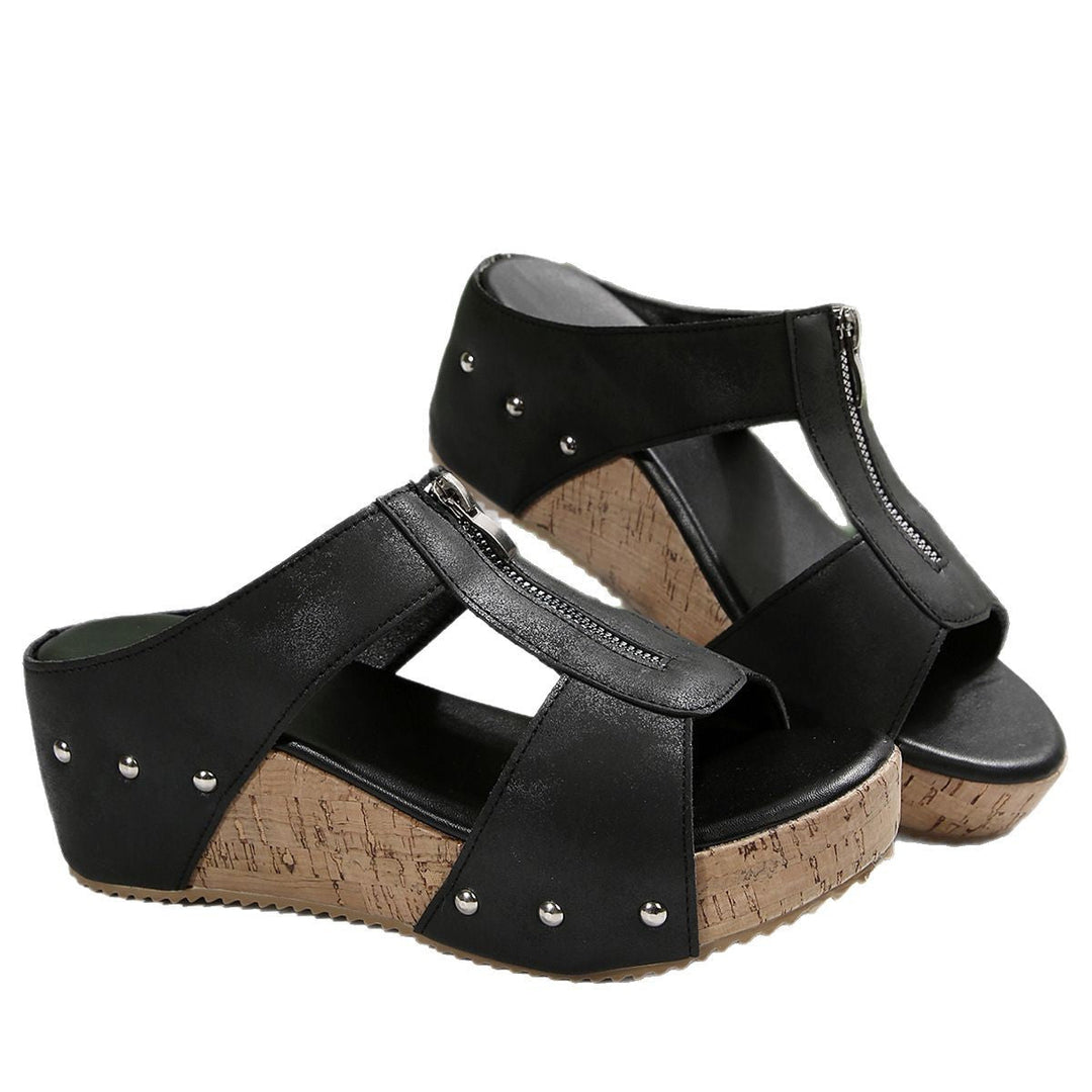 Laurelle - Chic Wedge Sandals