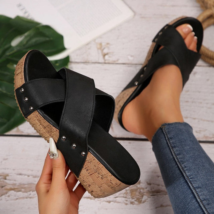 Elara - Bohemian Wedge Sandals