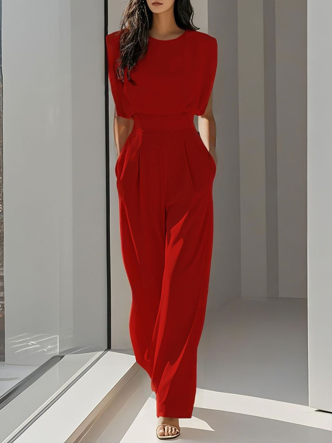 PAQUITA™ - Stylish Sleeveless Summer Jumpsuit